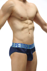 Slip Maxou Satin Marine